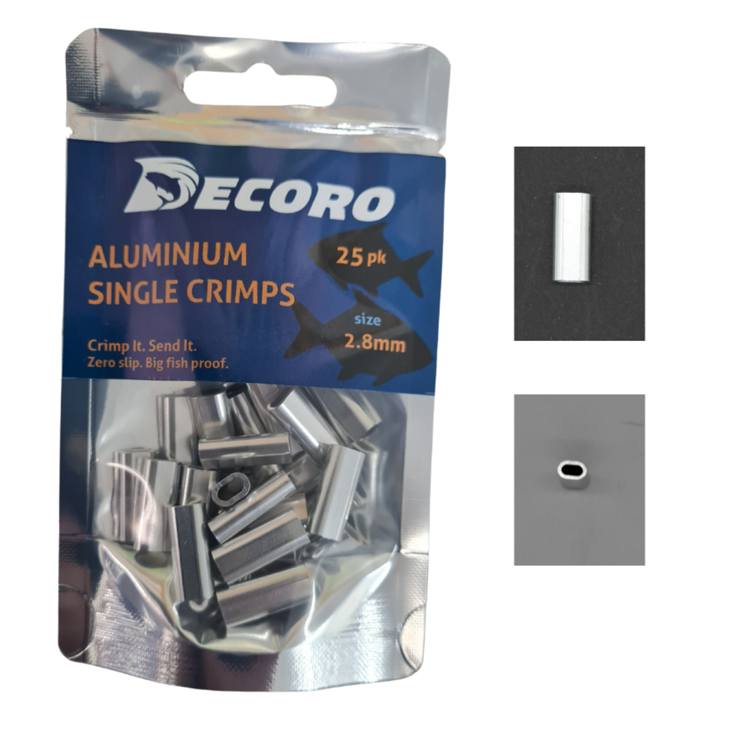 Single Sleeve Aluminium Crimps image 1